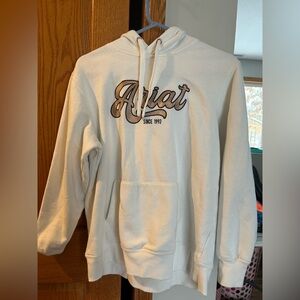 Ariat Women’s  White Hoodie Sweater